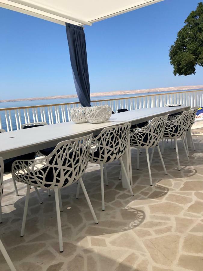 Villa Beline Direct Aan Zee, Verwarmd Zwembad En Sauna Tribanj-Kruscica Eksteriør bilde