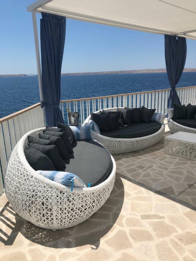 Villa Beline Direct Aan Zee, Verwarmd Zwembad En Sauna Tribanj-Kruscica Eksteriør bilde
