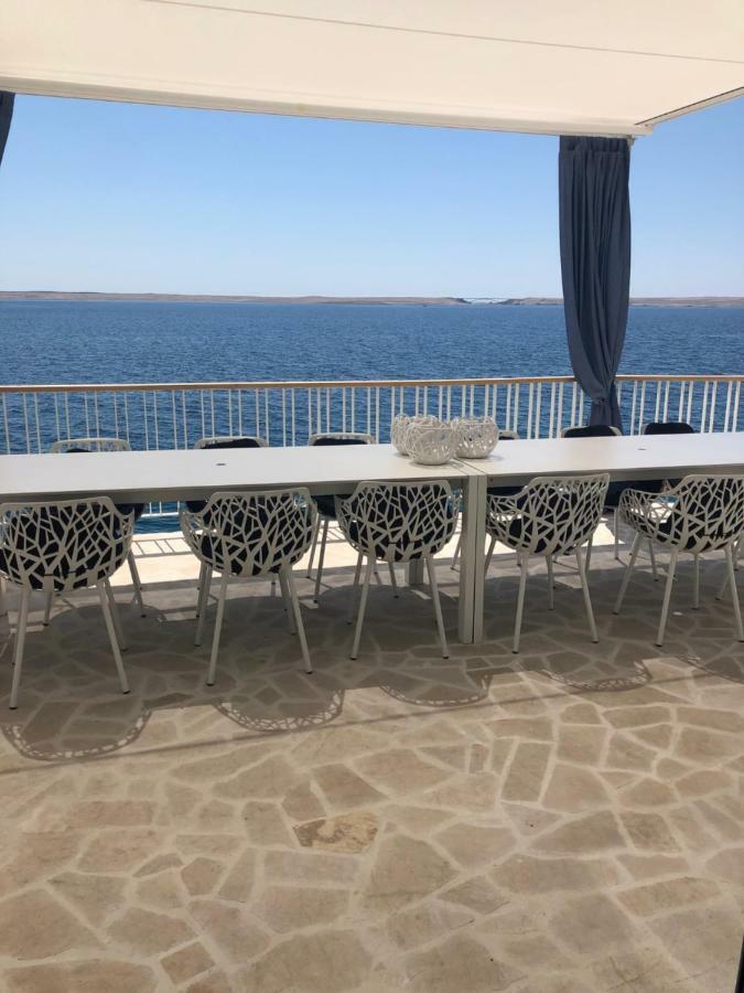 Villa Beline Direct Aan Zee, Verwarmd Zwembad En Sauna Tribanj-Kruscica Eksteriør bilde